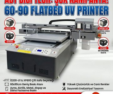 90*60, 130*130 Tabla UV Baskı Makineleri